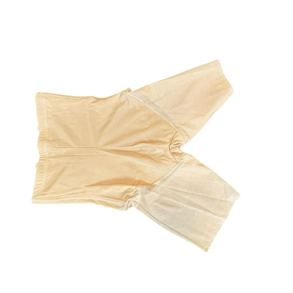 Womens‎ High Waisted Shapewear Shorts Beige Nude Tummy Control Mid Thigh Slimmer